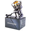 Carp Fishing Reel 9+1 Stainless Steel BB Bait Feeder Spinning Reel N801