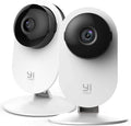 2pc 1080p WiFi Smart Indoor Security Camera with Night Vision W287