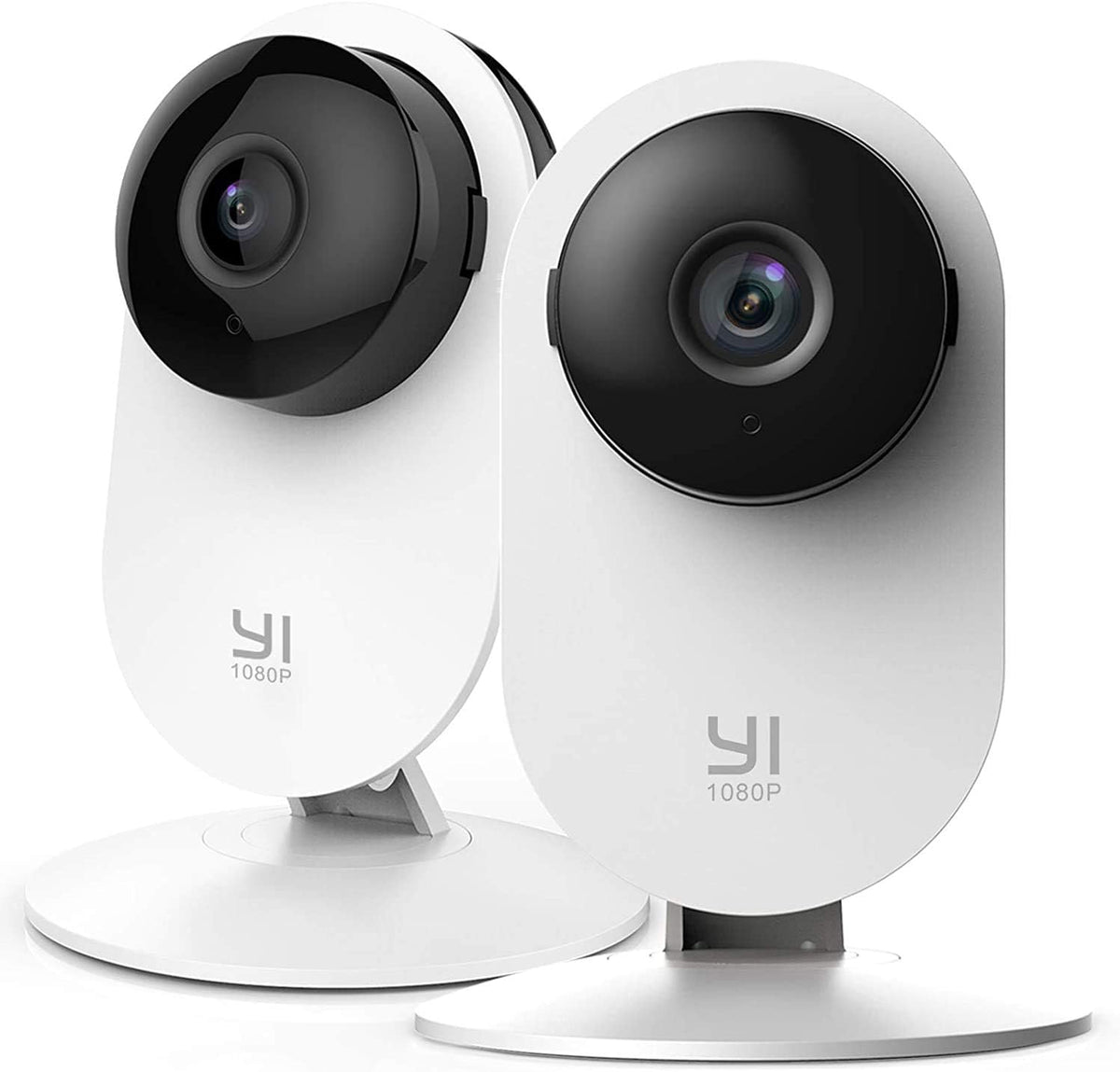 2pc 1080p WiFi Smart Indoor Security Camera with Night Vision W287