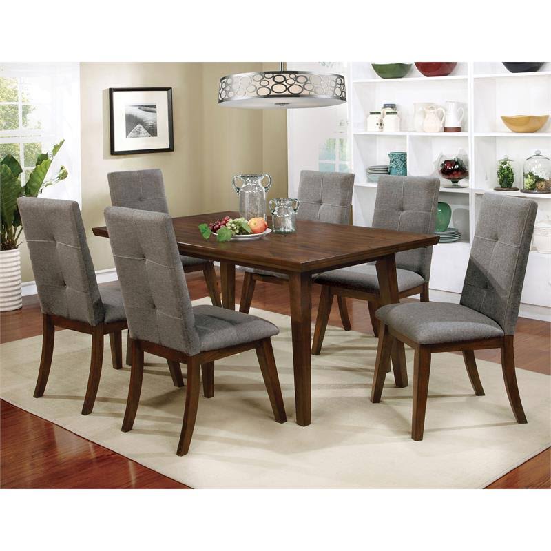 Walnut Rectangle Wood Dining Table G360852