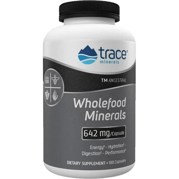 Wholefood Minerals Capsules 642 mg 180 Capsules W19179