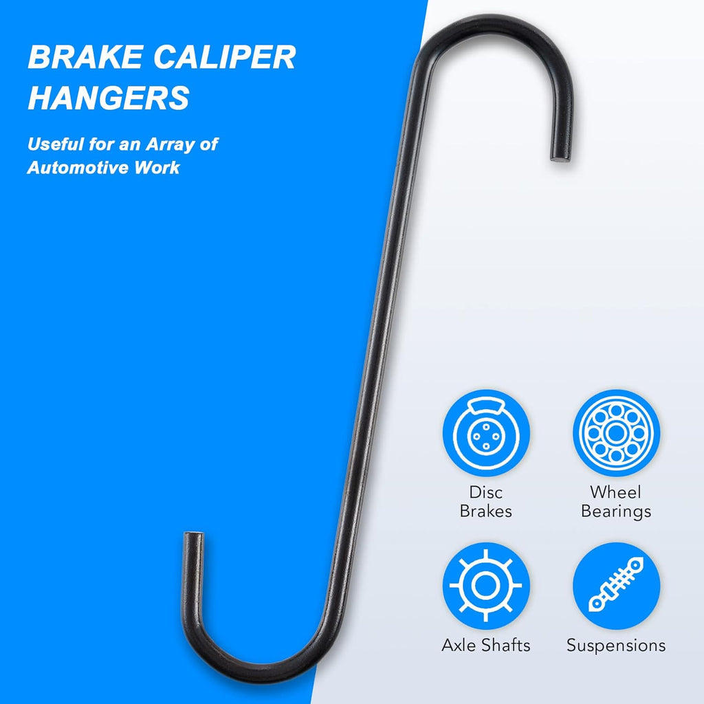 23pc Pneumatic Brake Caliper Compression Tool with 2 Caliper Hangers S1573