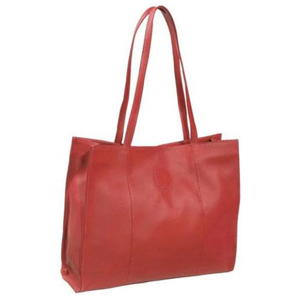Red Leather Market Bag G13274