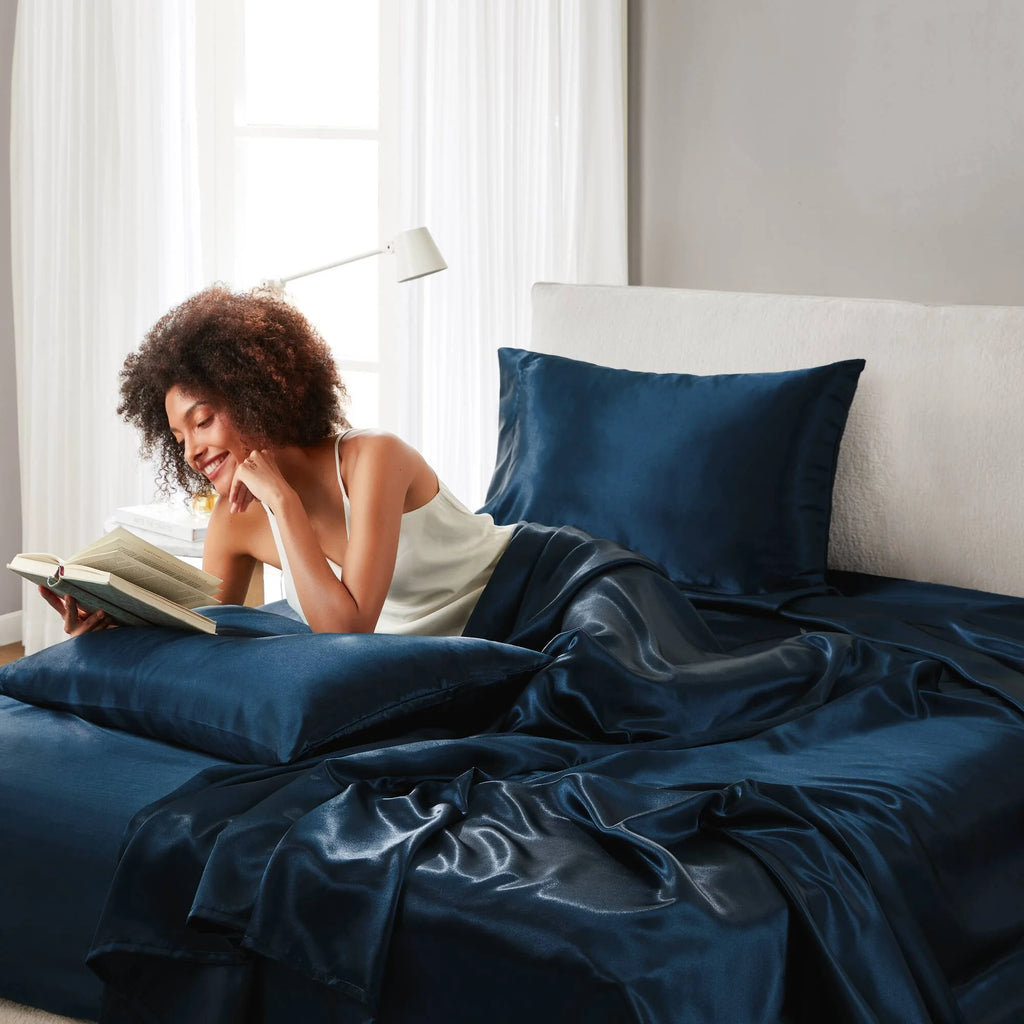 Satin Sheet Set Cal King V159