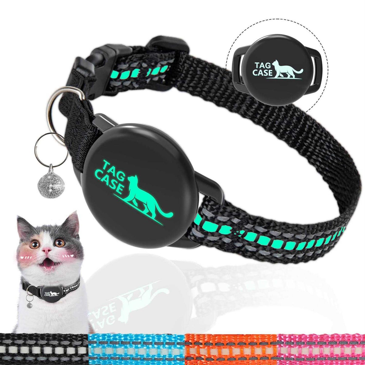 Airtag Cat Collar with Airtag Holder J8705
