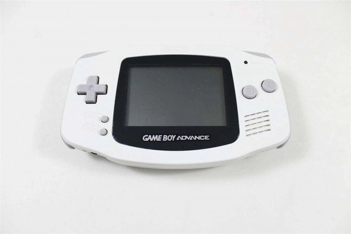 White Game Boy Advance Console V210