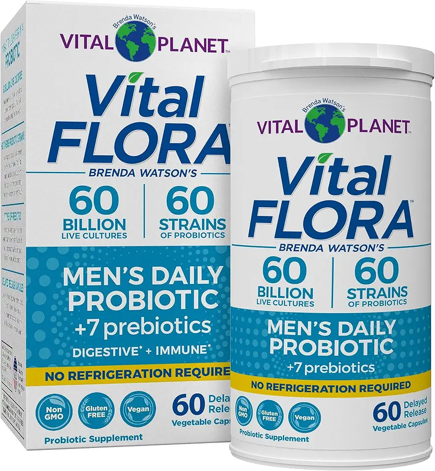 Men’s Daily Probiotic 60 Billion CFU 60 Capsules U314714