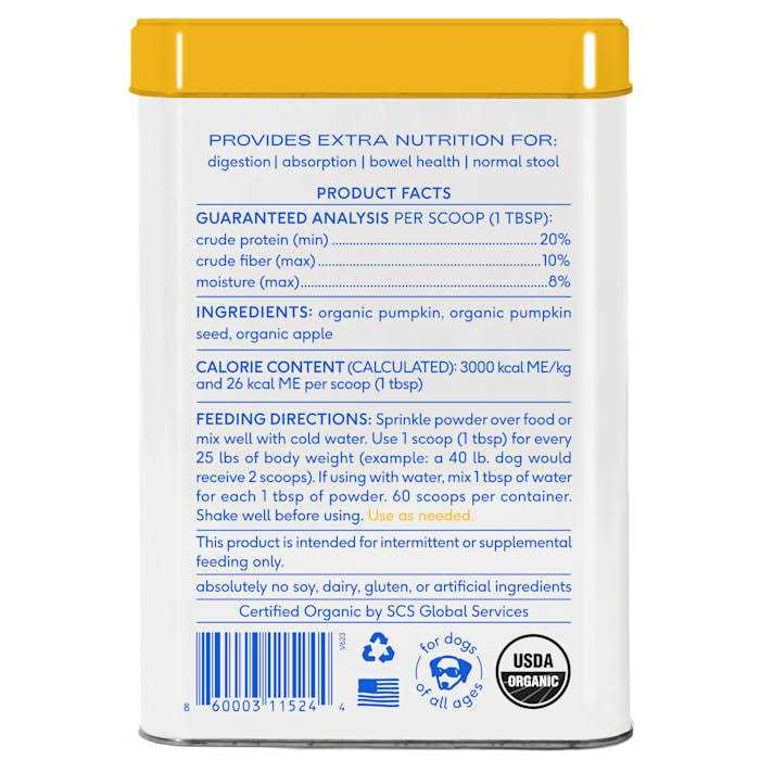 Pumpkin Powder Pet Supplies E342