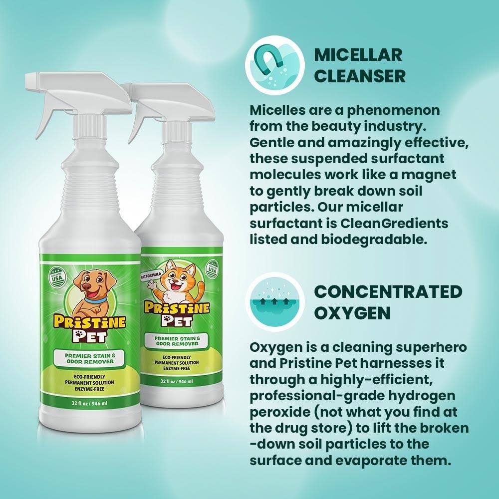 32 oz Spray Bottle 2-Pack Stain & Odor Remover R948706