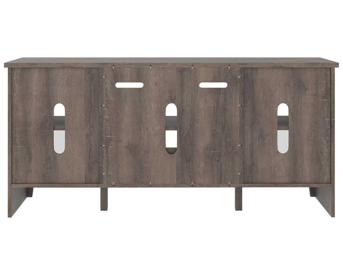 60" Gray TV Stand O342043