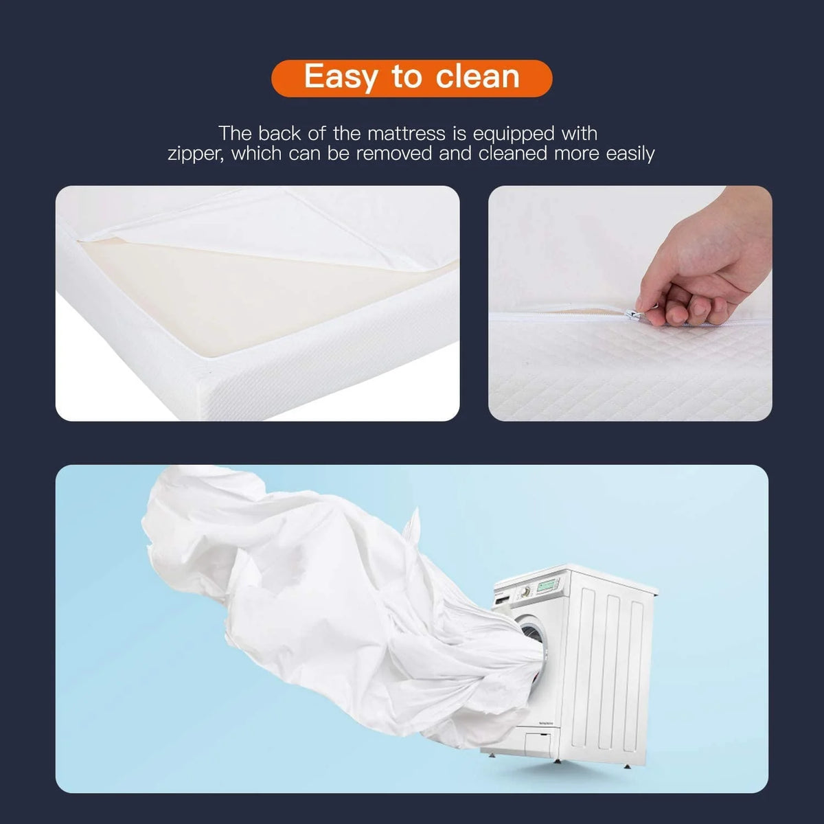 8 inch Twin Size Memory Foam Gel Mattress N333797
