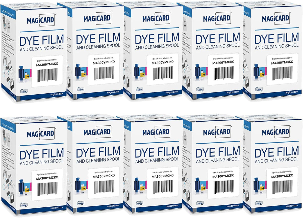 Color Ribbon for Magicard MA300YMCKO - 300 Prints J816305